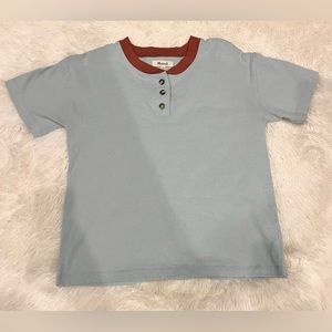Madewell Top Button T-Shirt Size XS